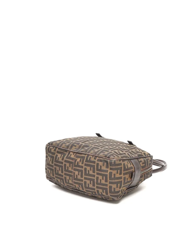 Fendi Zucca Shoulder Bag in Canvas from A Retro Tale, photo 5 of 9