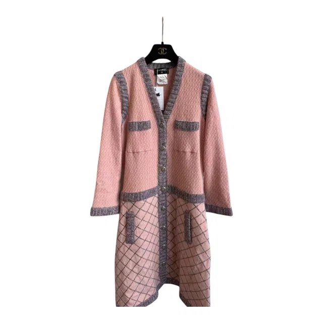 Chanel Silk/Cashmere Long Coat #40 in Silk from Luxury Promise