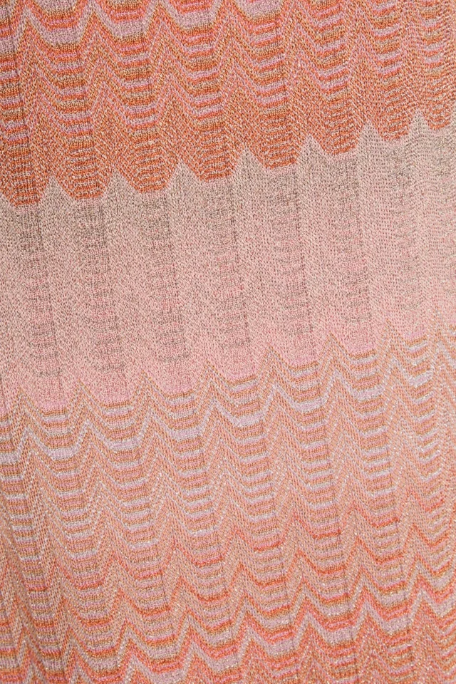 Missoni Cutout Metallic Crochet-Knit Maxi Dress in Baby pink, photo 6 of 6 from THE OUTNET