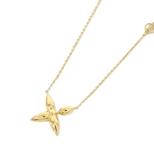 Louis Vuitton Collier Necklace Gold in Gold from The Reluxe