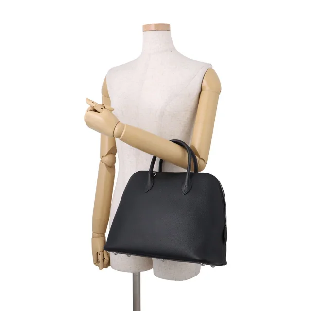 Hermès Bolide 1923 Black Epsom Size 30 in Black Epsom leather from GALLERY RARE, photo 6 of 10