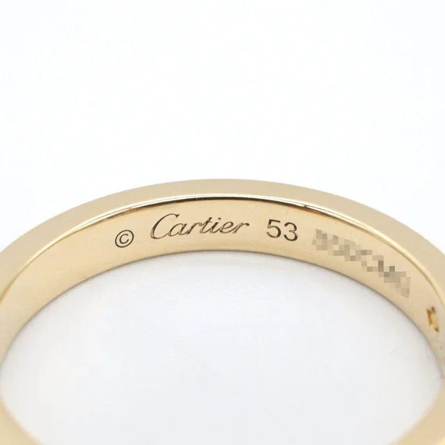 C de Cartier Au750 Diamond Ring Size 11.5 from LuxUness, photo 2 of 2