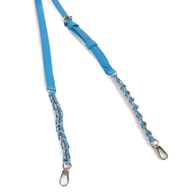 Louis Vuitton x Yayoi Kusama Blue Speedy Bandouliere 20 Bag Strap in Blue Leather from Labellov, photo 3 of 3