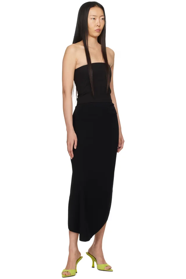Gauge81 Black Tona Tube Top, photo 4 of 4 from SSENSE