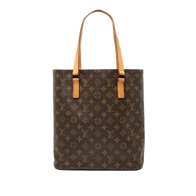 Brown Louis Vuitton Monogram Vavin GM Tote Bag in Brown Coated canvas from Designer Revival