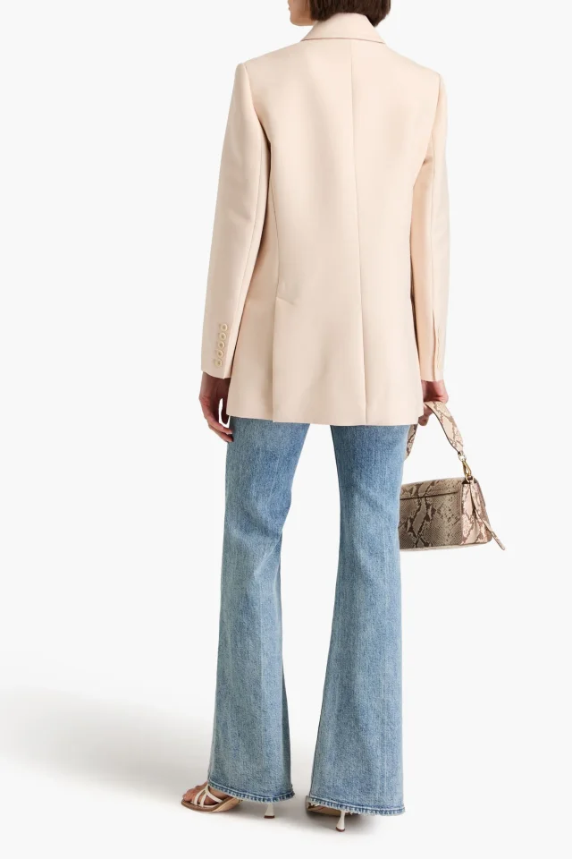 Zimmermann Double-Breasted Wool-Blend Blazer, photo 3 of 4 from THE OUTNET