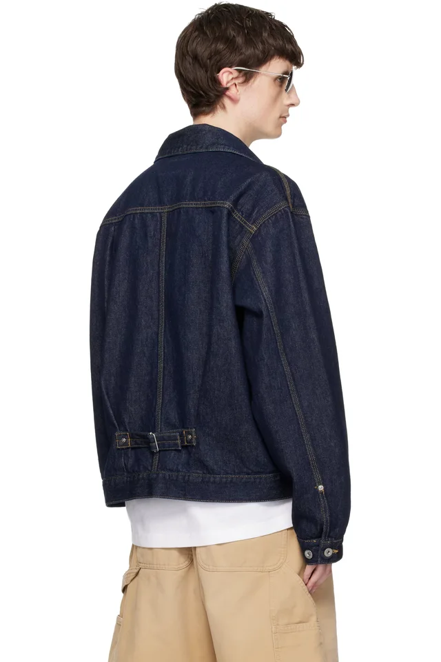 Carhartt Work In Progress Blue Belmar Denim Jacket, photo 3 of 4 from SSENSE
