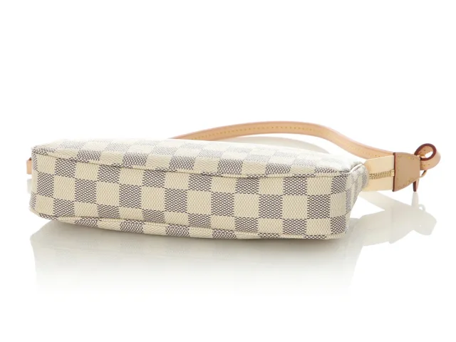 Louis Vuitton Damier Azur Pochette Accessoires in Coated canvas from Ann's Fabulous Finds, photo 6 of 9
