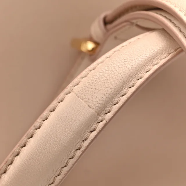 Fendi Nappa Mini Peekaboo Iconic Satchel Rosa Plaster in Nappa leather from FASHIONPHILE, photo 17 of 17