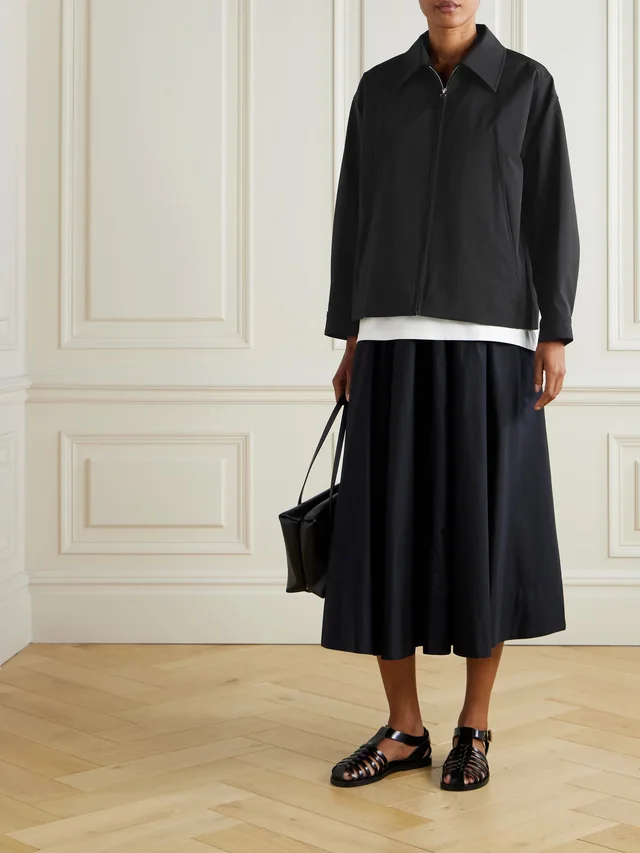 PROENZA SCHOULER Sibyl twill jacket in Black, photo 2 of 2 from NET-A-PORTER (Canada)