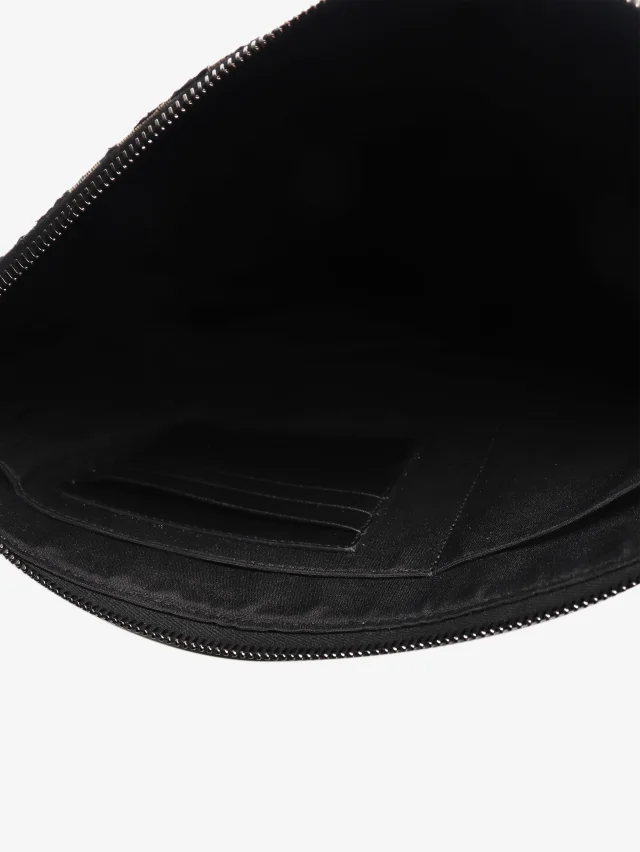 Dior 2021 Navy zipped monogram pouch in Navy Canvas from Sign of the Times, photo 6 of 6