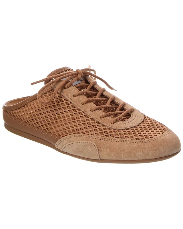 Jimmy Choo Sunny/F Mesh & Suede Mule Sneaker, image 1 of 1 from Rue La La