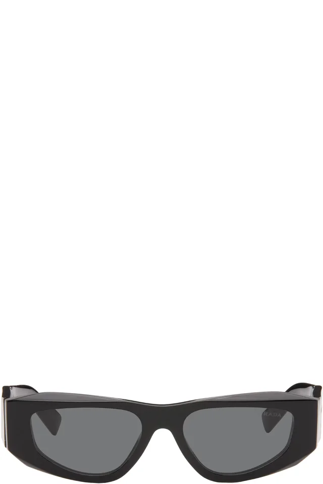 Black 'Prada Symbole' Sunglasses, image 1 of 1 from SSENSE
