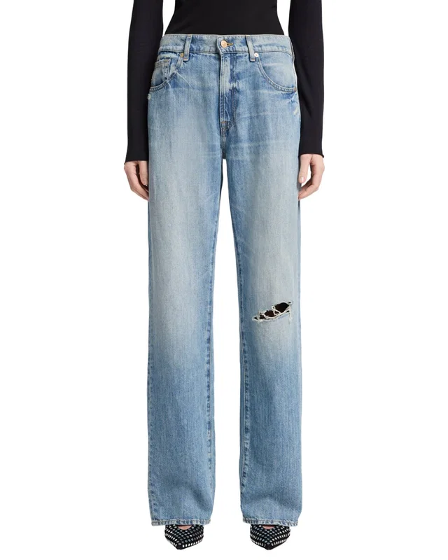 7 For All Mankind Arizona Tess Trouser Jean, image 1 of 1 from Rue La La