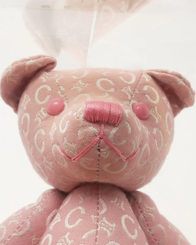 Celine C Macadam Teddy Bear in Canvas from A Retro Tale, photo 4 of 4