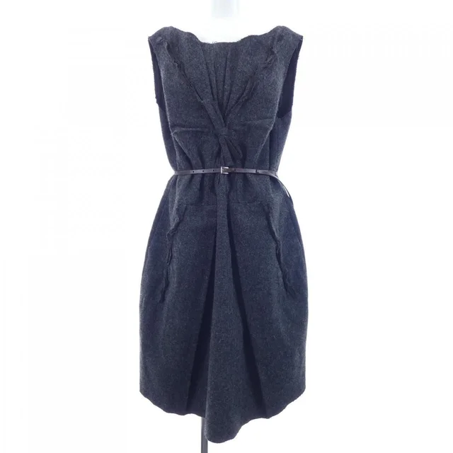 Prada From the Runway Shetland Wool Dress in Wool from The Reluxe