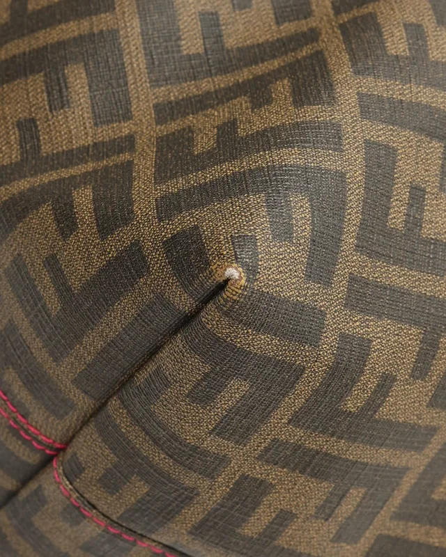 Fendi Zucca Roll Tote Bag in Coated canvas from A Retro Tale, photo 7 of 9