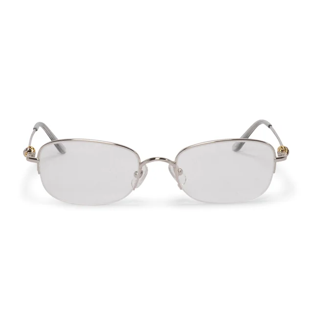 Cartier Trinity Optical Frames in Silver from Blue Spinach