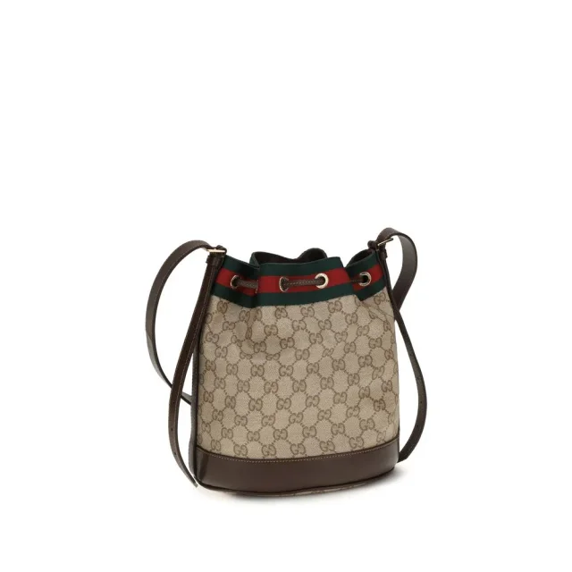 Gucci Fabric Handbag in Beige Leather from HEWI, photo 3 of 4