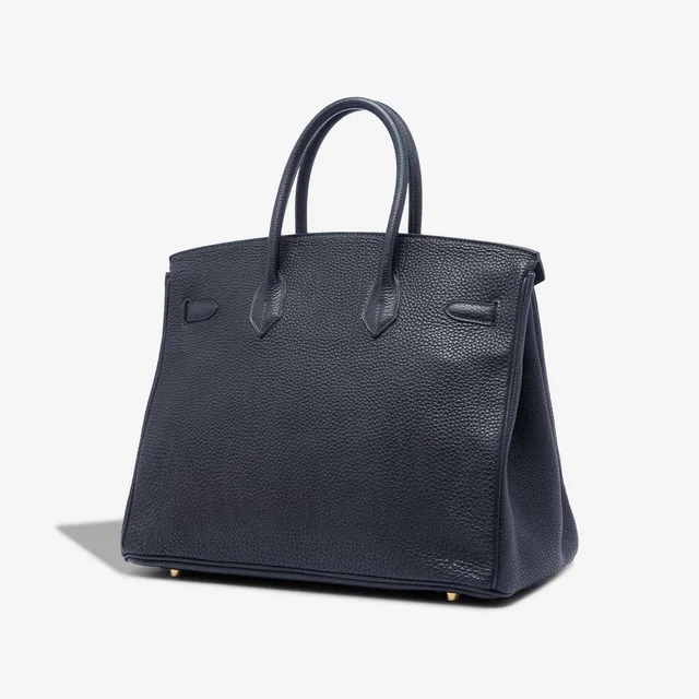 Hermès Birkin 35 Togo Bleu Marine in Blue Togo leather from SACLÀB, photo 4 of 6