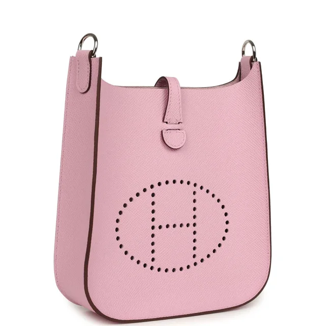 Hermès Evelyne Sellier TPM Mauve Sylvestre Epsom Palladium Hardware in Epsom leather from Madison Avenue Couture, photo 2 of 8