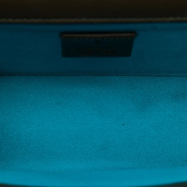 Green Gucci Medium GG Velvet Dionysus Crossbody in Green Velvet from Designer Revival, photo 2 of 2