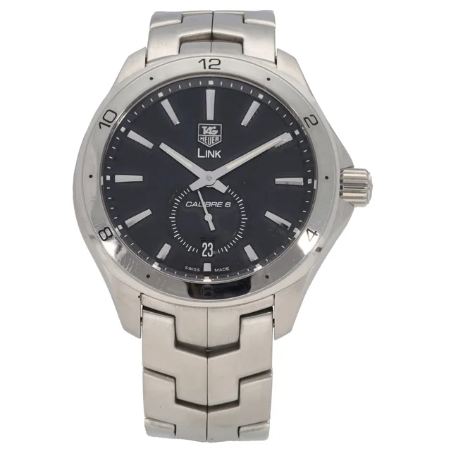TAG Heuer Link WAT2010 42mm Stainless Steel Watch from H&T