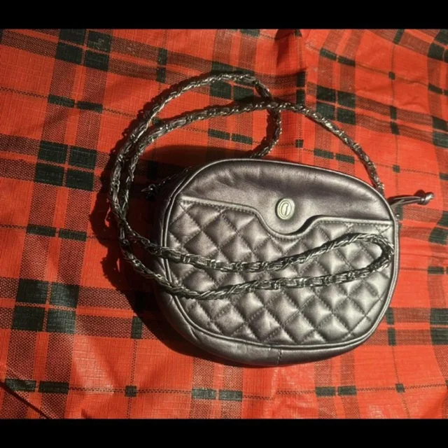Bottega Veneta Women's Shoulder bags - Black/Grey in black|gray from Depop, photo 1 of 1