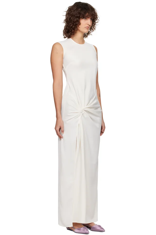 Beaufille Off-White Imogen Maxi Dress, photo 2 of 4 from SSENSE
