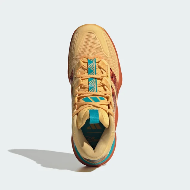Adidas Disney Princess Court Stabil Indoor Shoes in Orange, photo 4 of 9 from adidas (US)
