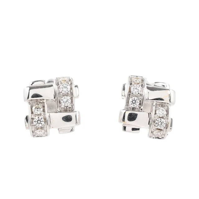 Tiffany & Co. Earrings Woven in Woven leather from The Reluxe