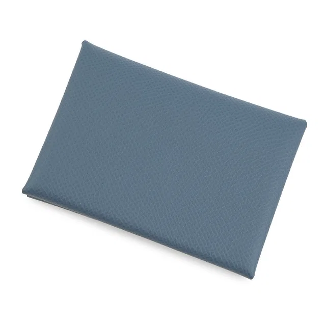 Hermès Calvi Duo Blue Tempete Epsom in Blue Epsom leather from GALLERY RARE
