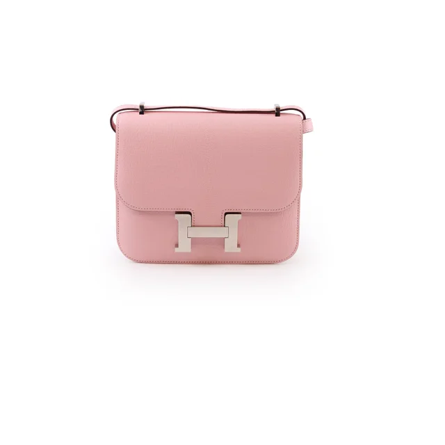 Hermès Constance Mini Rose Sakura Z 2022 in Pink from The Purse Affair