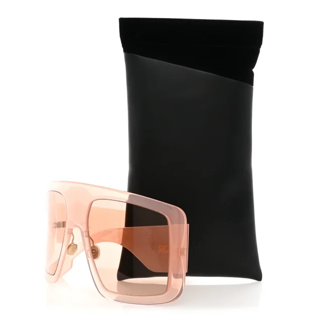 Dior Acetate DiorSo Light 1 Shield Sunglasses Pink in Pink from FASHIONPHILE, photo 7 of 7