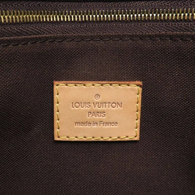 Louis Vuitton Menilmontant Monogram Shoulder Bag in Brown Canvas from LuxUness, photo 7 of 9