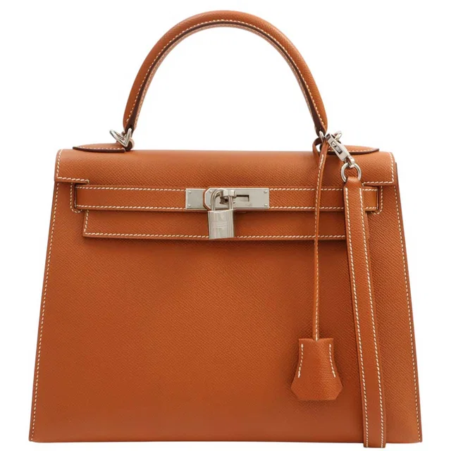 Hermès 2006 Kelly 28 Cognac in Brown Epsom leather from VINTAGE QOO TOKYO