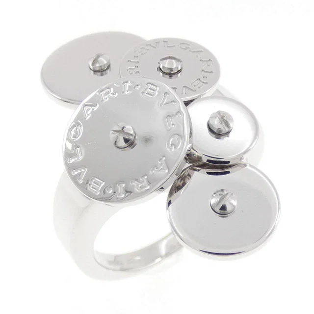 Bvlgari Chicladi 18K White Gold Ring Size 9 in White from LuxUness