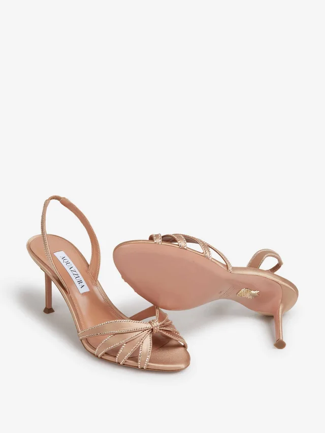 Aquazzura crystal-embellished slingback pumps, photo 4 of 5 from SENSER