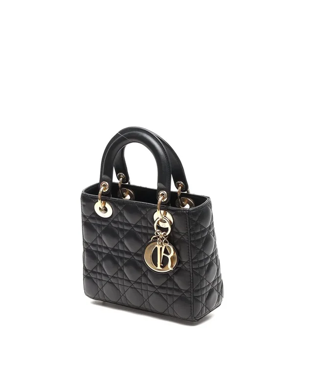 Small Lady Dior Bag in Leather from A Retro Tale, photo 2 of 9