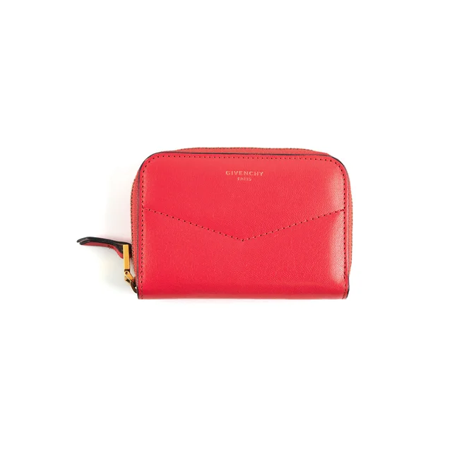 Givenchy Zippy Compact Wallet Red in Red from The Purse Affair