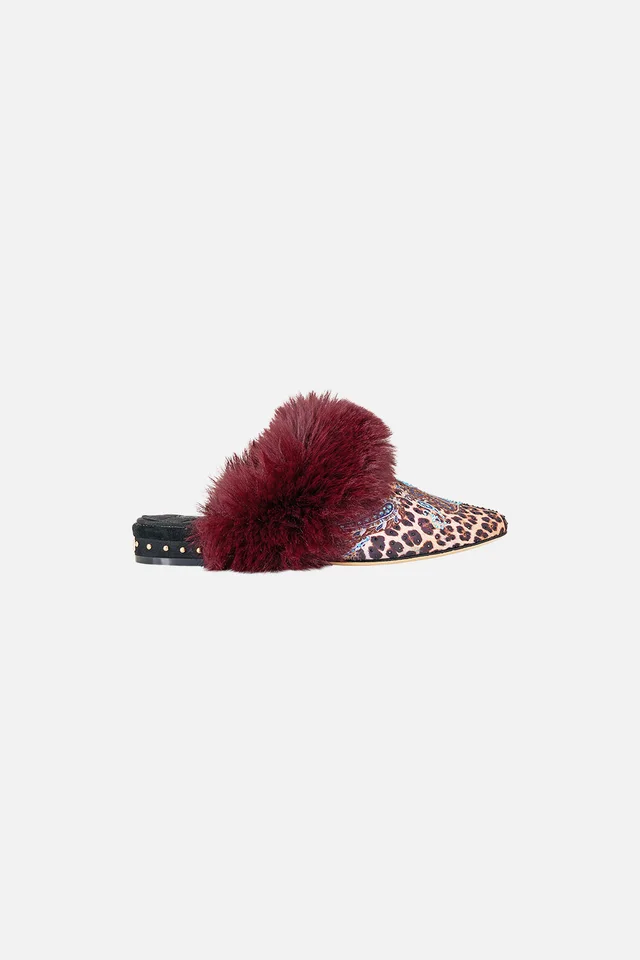 Camilla eBoutique BELLE FUR SLIPPER ISTANBUL ANIMALIA from CAMILLA, photo 1 of 1