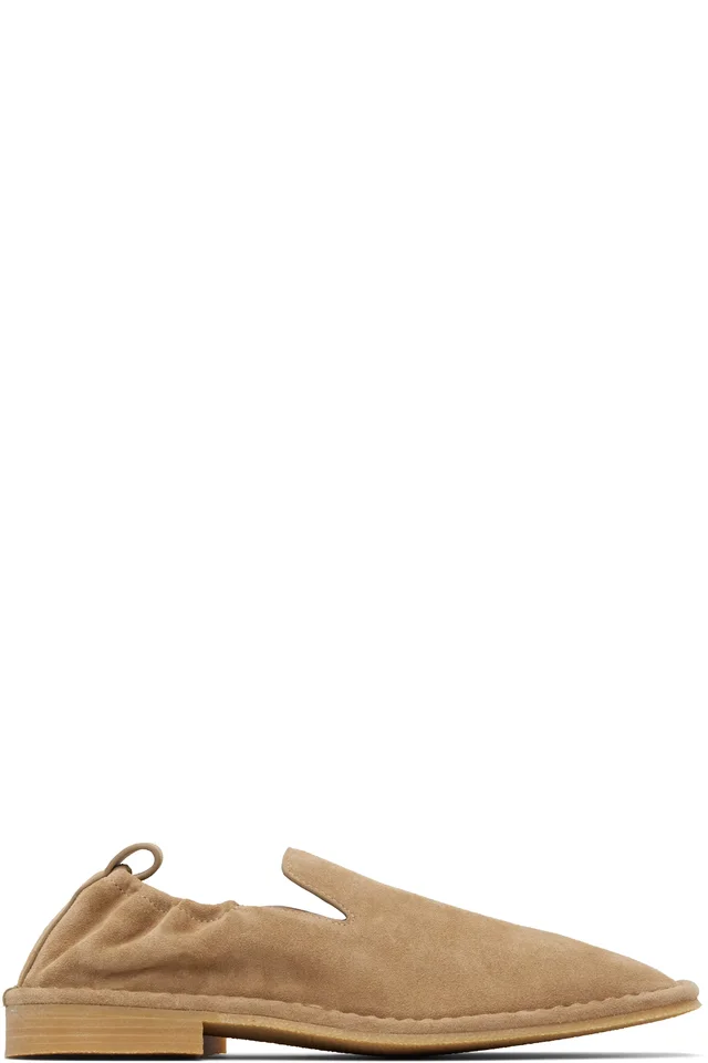 AMIRI Beige Slip On Loafers, image 1 of 1 from SSENSE