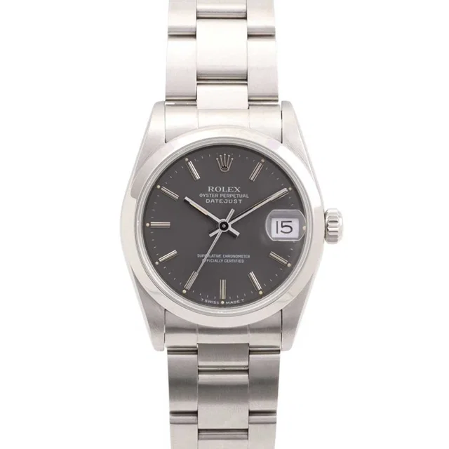 Rolex Circa 1997 Datejust 31mm 68240 Automatic Silver in Silver from VINTAGE QOO TOKYO