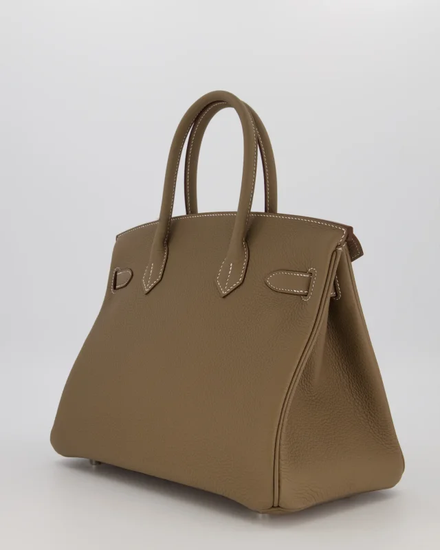 Hermès Birkin 30 Retourne Bag in Taupe Togo leather from Sellier, photo 5 of 20