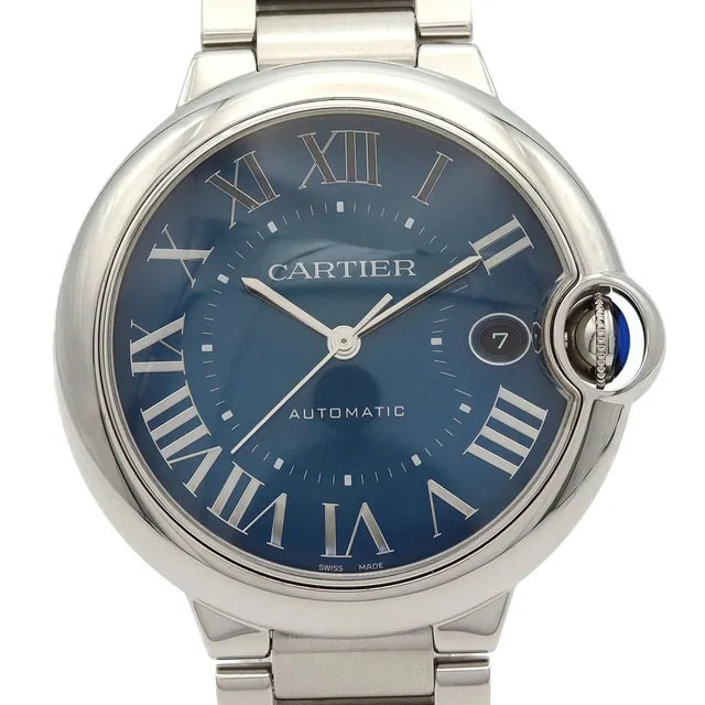Cartier Ballon Bleu SS Automatic in Blue from The Reluxe