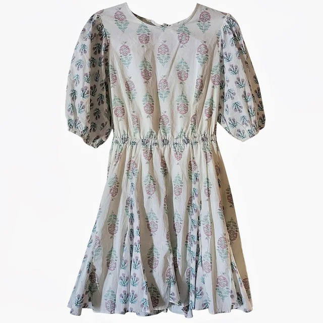 Christian Lacroix Women's Dress - White/Multi - M in multicolor|white from Depop