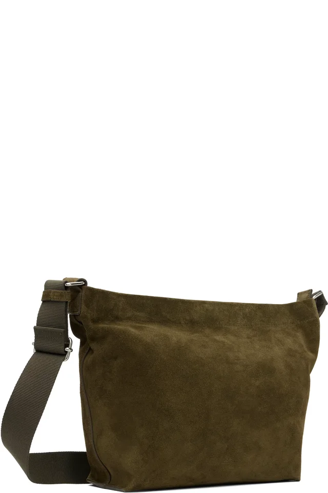 A.P.C. Khaki Maiko Satchel, photo 2 of 4 from SSENSE
