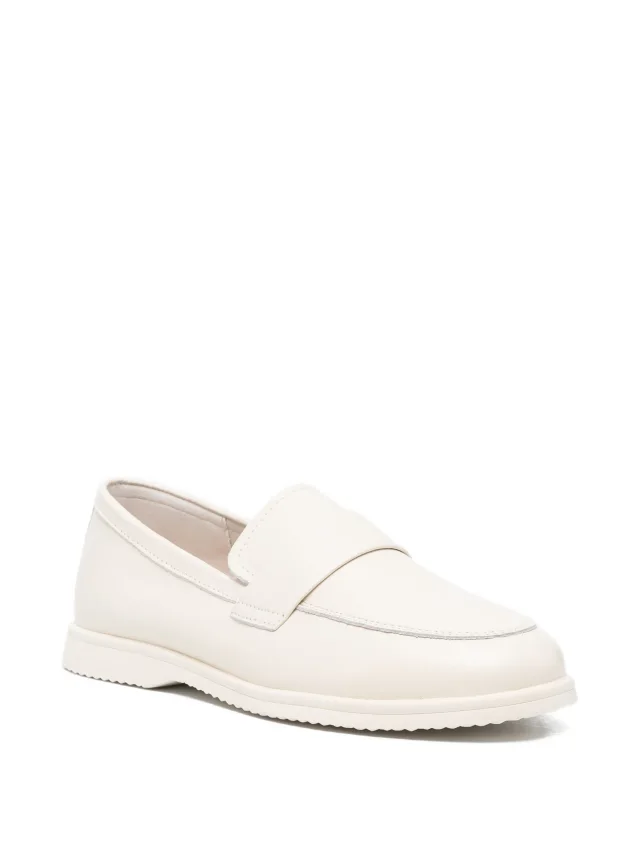 SERGIO MORETTI FIRENZE penny leather loafers, photo 2 of 2 from FARFETCH