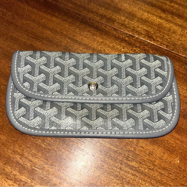 Goyard Geometric Wristlet in gray from Poshmark