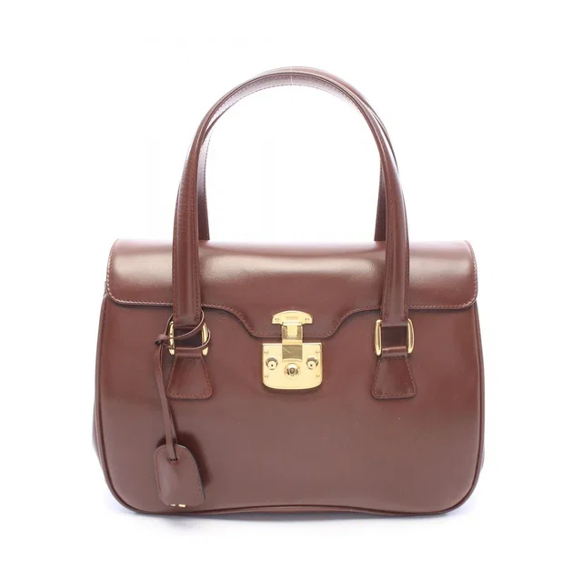 Gucci Handbag 000 46 Brown Leather in Brown Leather from The Reluxe